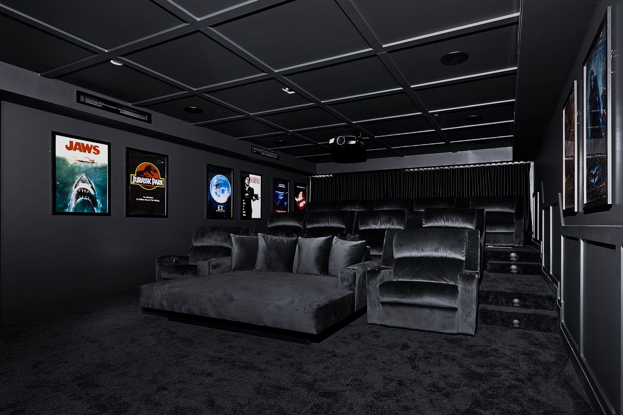 Large Home Theater Design Layouts 19 Home Theater Design Ideas Perfect