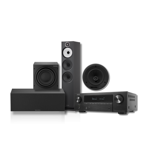Premium Bowers & Wilkins 5.1 Home Theatre Experience Package